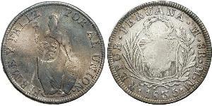 8 Real Philippinen Silber 