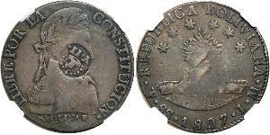 8 Real Philippinen Silber 