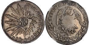 8 Real Philippinen Silber 