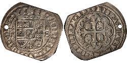 8 Real Vizekönigreich Neuspanien (1519 - 1821) Silber Philip V von Spanien (1683-1746)