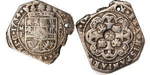8 Real Vizekönigreich Neuspanien (1519 - 1821) Silber Philip V von Spanien (1683-1746)