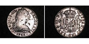 8 Real Vizekönigreich Neuspanien (1519 - 1821) Silber Karl III. von Spanien (1716 -1788)