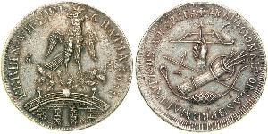 8 Real Vizekönigreich Neuspanien (1519 - 1821) Silber 