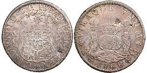8 Real Vizekönigreich Neuspanien (1519 - 1821) Silber Karl III. von Spanien (1716 -1788)