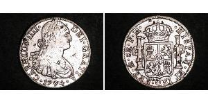 8 Real Vizekönigreich Neuspanien (1519 - 1821) Silber Karl IV (1748-1819)