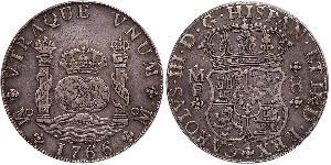 8 Real Vizekönigreich Neuspanien (1519 - 1821) Silber Karl III. von Spanien (1716 -1788)