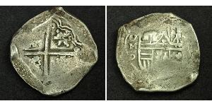 8 Real Vizekönigreich Neuspanien (1519 - 1821) Silber 
