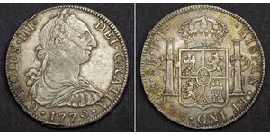 8 Real Vizekönigreich Neuspanien (1519 - 1821) Silber Karl IV (1748-1819)