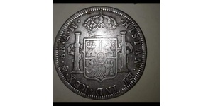 8 Real Vizekönigreich Neuspanien (1519 - 1821) Silber Karl III. von Spanien (1716 -1788)