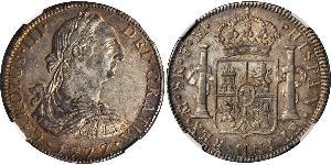 8 Real Vizekönigreich Neuspanien (1519 - 1821) Silber Karl III. von Spanien (1716 -1788)