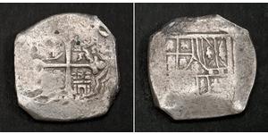 8 Real Vizekönigreich Neuspanien (1519 - 1821) Silber 