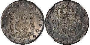 8 Real Vizekönigreich Neuspanien (1519 - 1821) Silber Karl III. von Spanien (1716 -1788)