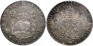 8 Real Vizekönigreich Neuspanien (1519 - 1821) Silber Karl III. von Spanien (1716 -1788)