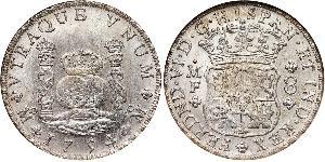 8 Real Vizekönigreich Neuspanien (1519 - 1821) Silber Ferdinand VI. von Spanien (1713-1759)