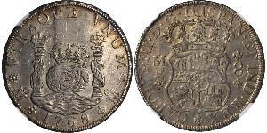 8 Real Vizekönigreich Neuspanien (1519 - 1821) Silber Karl III. von Spanien (1716 -1788)
