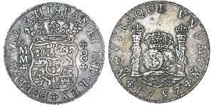 8 Real Vizekönigreich Neuspanien (1519 - 1821) Silber Ferdinand VI. von Spanien (1713-1759)