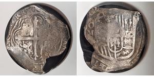 8 Real Vizekönigreich Neuspanien (1519 - 1821) Silber 