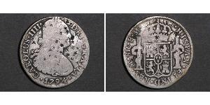 8 Real Vizekönigreich Neuspanien (1519 - 1821) Silber Karl IV (1748-1819)