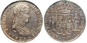 8 Real Vizekönigreich des Río de la Plata (1776 - 1814) / Bolivien Silber Ferdinand VII. von Spanien (1784-1833)