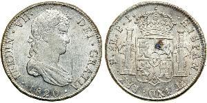 8 Real Vizekönigreich des Río de la Plata (1776 - 1814) / Bolivien Silber Ferdinand VII. von Spanien (1784-1833)