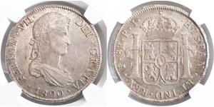 8 Real Vizekönigreich des Río de la Plata (1776 - 1814) / Bolivien Silber Ferdinand VII. von Spanien (1784-1833)