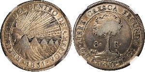 8 Real Costa Rica Silver 