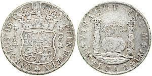 8 Real Peru Silver Charles III of Spain (1716 -1788)