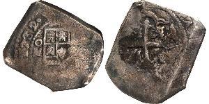 8 Real Spanish Mexico  / Kingdom of New Spain (1519 - 1821) Silver Philip V of Spain(1683-1746)