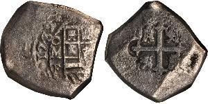 8 Real Spanish Mexico  / Kingdom of New Spain (1519 - 1821) Silver Philip V of Spain(1683-1746)