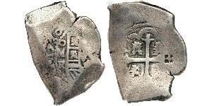 8 Real Spanish Mexico  / Kingdom of New Spain (1519 - 1821) Silver Philip V of Spain(1683-1746)