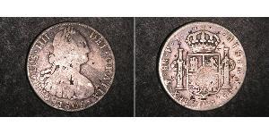 8 Real Viceroyalty of the Río de la Plata (1776 - 1814) / Bolivia Silver Charles IV of Spain (1748-1819)