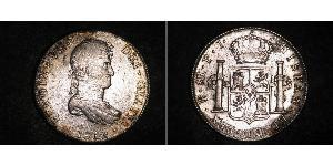 8 Real Viceroyalty of the Río de la Plata (1776 - 1814) / Bolivia Silver Ferdinand VII of Spain (1784-1833)