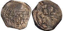 8 Real Spanish Mexico  / Kingdom of New Spain (1519 - 1821) Silver Philip V of Spain(1683-1746)