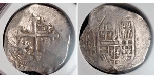 8 Real 新西班牙總督轄區 (1535 - 1821) 銀 