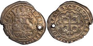8 Real 新西班牙總督轄區 (1535 - 1821) 銀 Philip V of Spain(1683-1746)