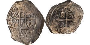 8 Real 新西班牙總督轄區 (1535 - 1821) 銀 Philip V of Spain(1683-1746)
