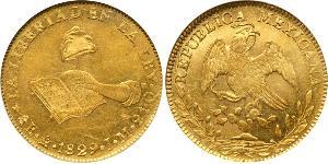 8 Ескудо First Mexican Republic (1824–1835) Золото 