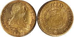 8 Ескудо Перу Золото Карл IV король Іспанії  (1748-1819)