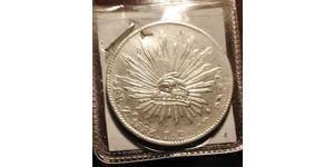 8 Реал Second Federal Republic of Mexico (1846 - 1863) Серебро 