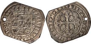 8 Реал Новая Испания (1519 - 1821) Серебро Филипп V король Испании (1683-1746)