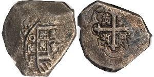 8 Реал Новая Испания (1519 - 1821) Серебро Филипп V король Испании (1683-1746)