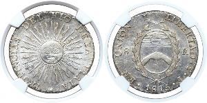 8 Реал Соединённые провинции Южной Америки (1810 -1831) Серебро 