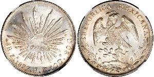 8 Реал Second Federal Republic of Mexico (1846 - 1863) Срібло 