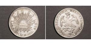 8 Реал Second Federal Republic of Mexico (1846 - 1863) Срібло 