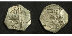 8 Реал Іспанські Колонії / Іспанія Срібло Карл IV король Іспанії  (1748-1819)