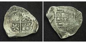 8 Реал Іспанські Колонії / Іспанія Срібло Карл IV король Іспанії  (1748-1819)