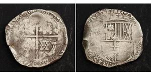 8 Реал Іспанські Колонії / Іспанія Срібло Карл IV король Іспанії  (1748-1819)
