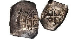 8 Реал Нова Іспанія (1519 - 1821) Срібло Філіп V король Іспанії  (1683-1746)