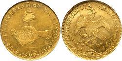 8 Эскудо First Mexican Republic (1824–1835) Золото 