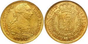 8 Эскудо Перу Золото Карл III король Испании (1716 -1788)